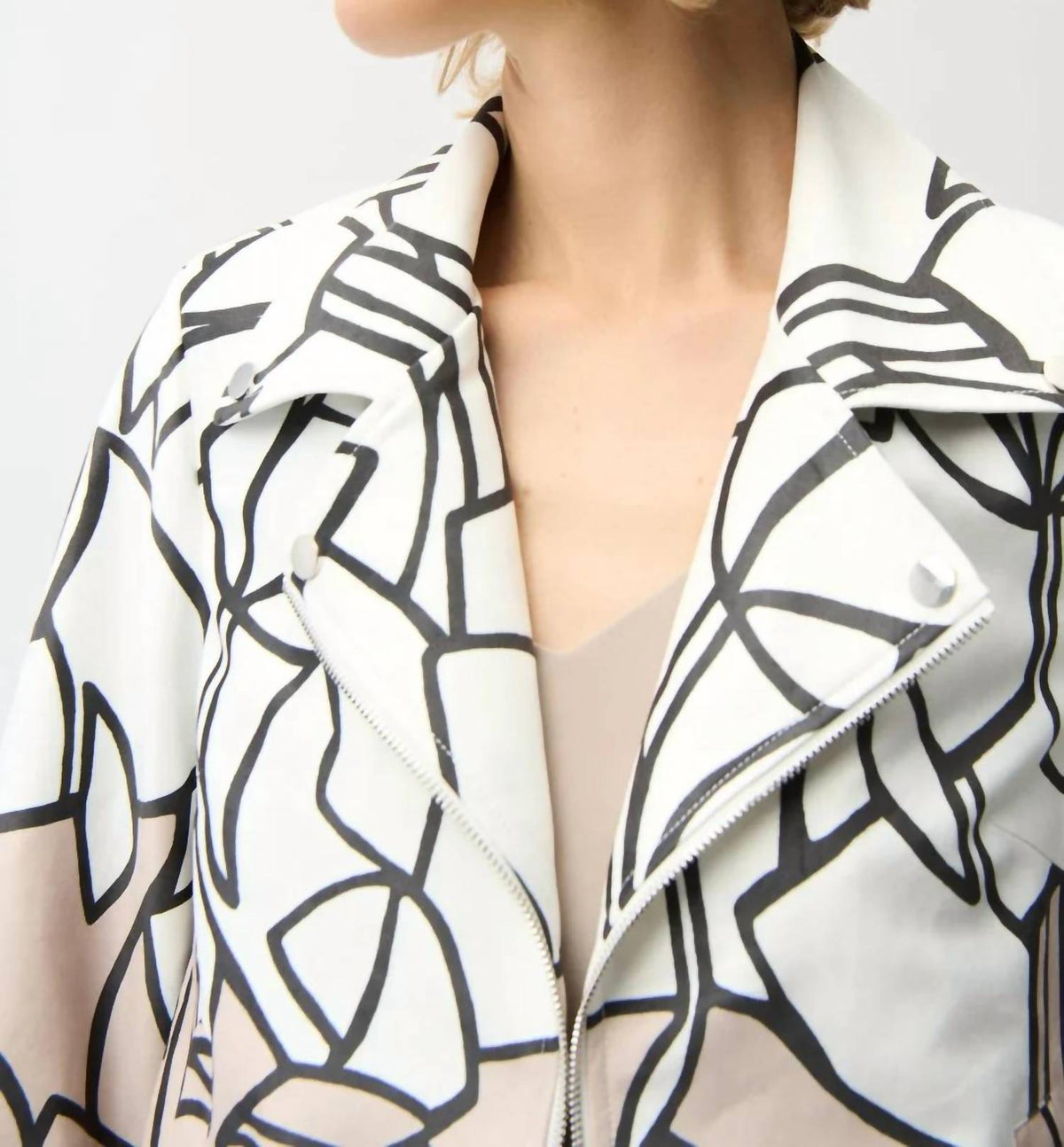 Chaqueta de gamuza sintética