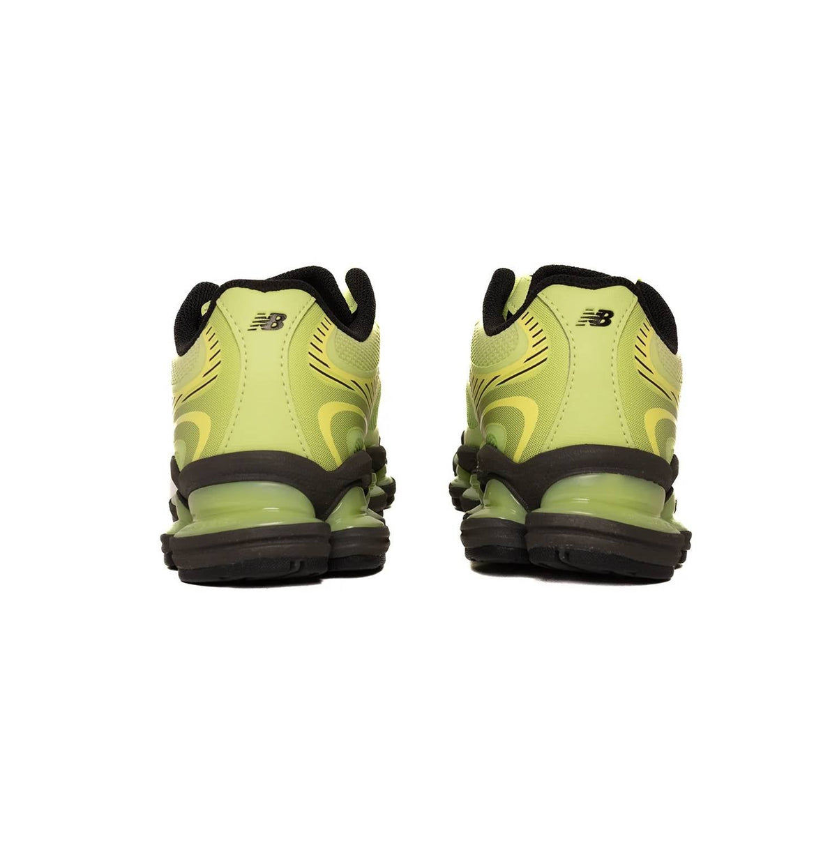 Tenis de hombre color verde y amarillo