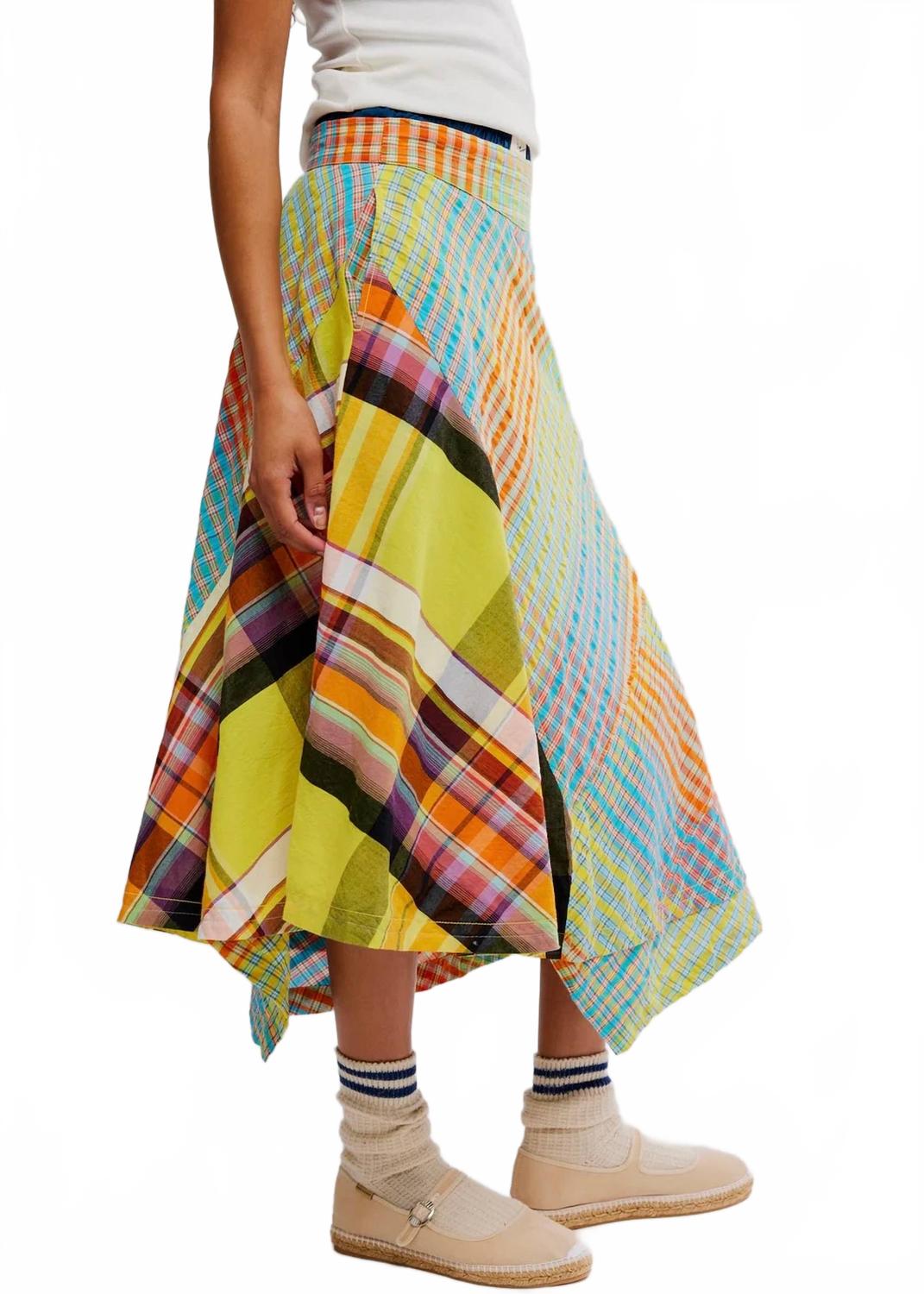 Falda midi