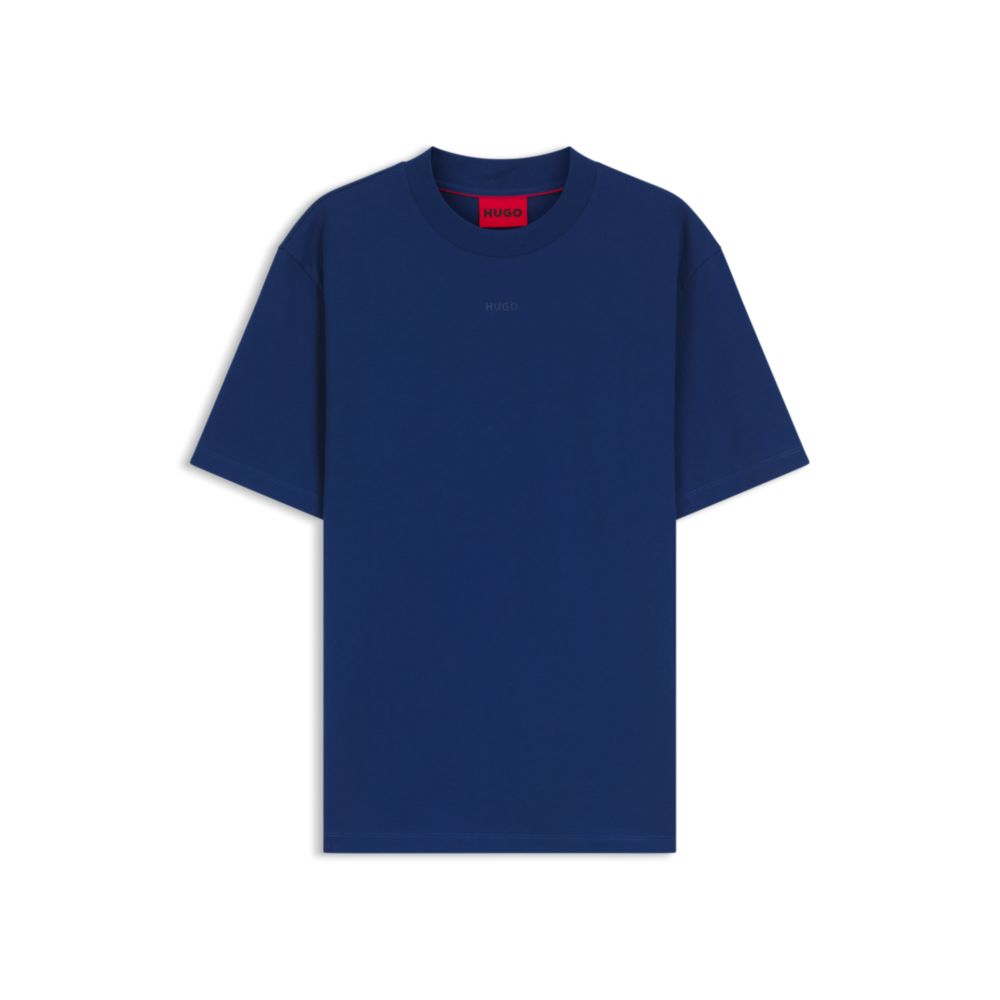 Camiseta de algodón de corte amplio