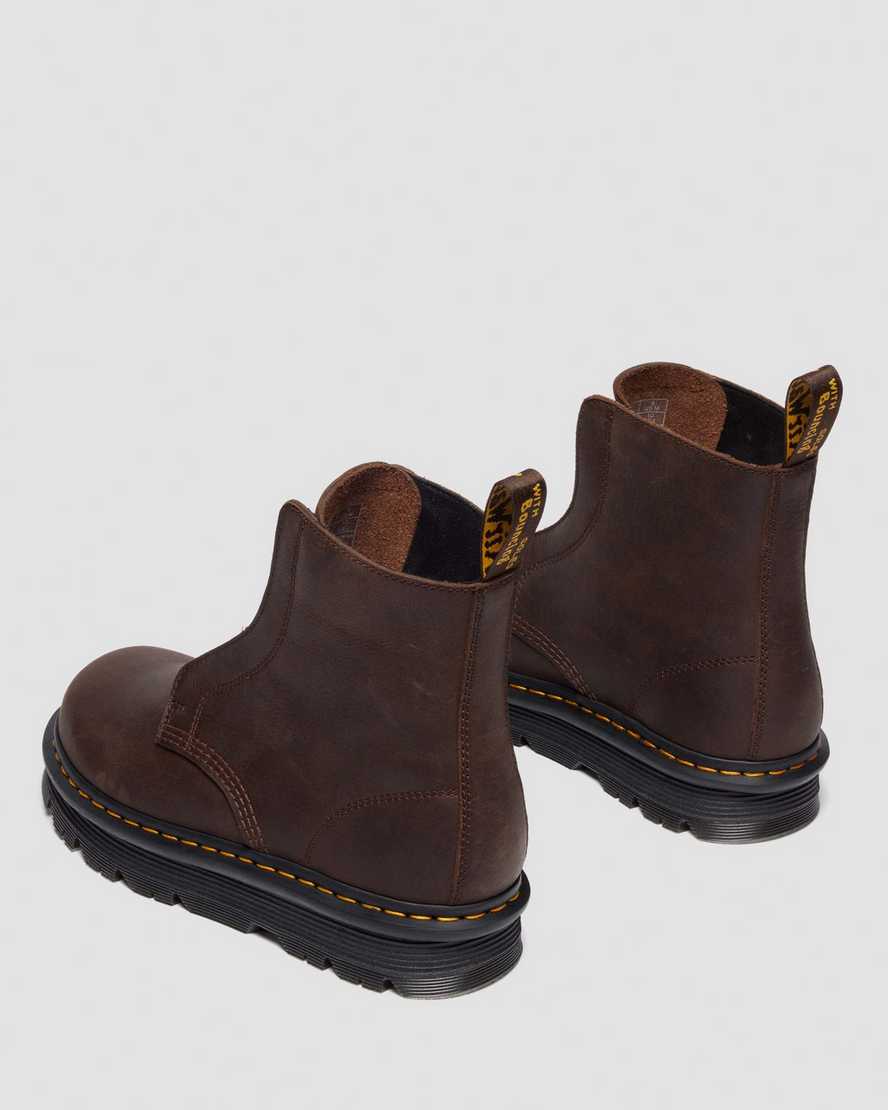 Zapatos de cuero sin cordones