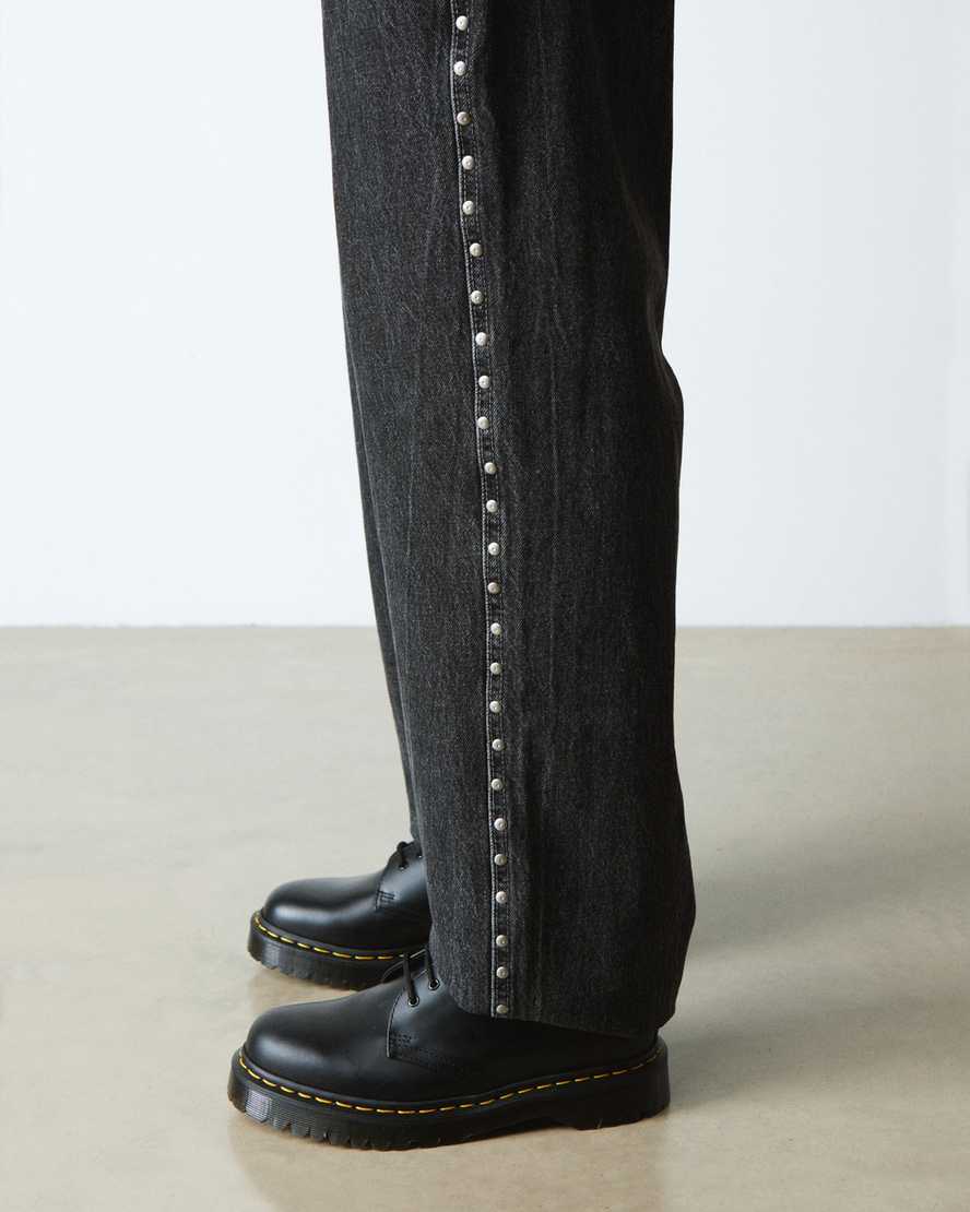 Zapatos de cordones de cuero