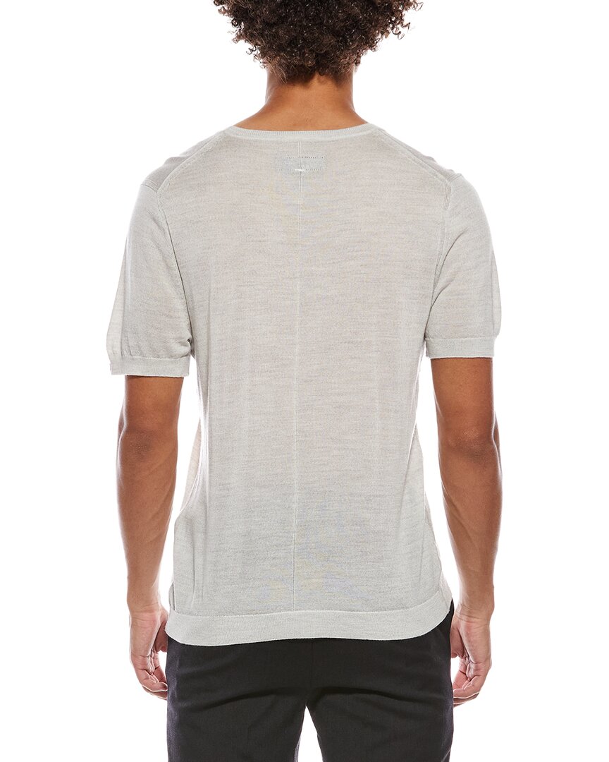 Camiseta de mezcla de lana