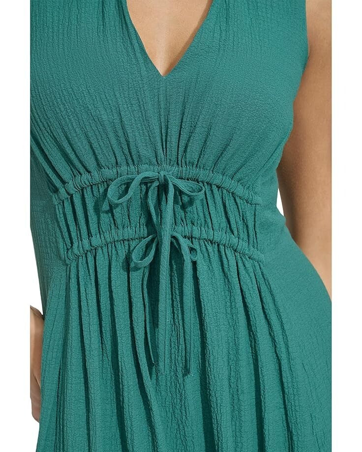 Vestido de mujer sin mangas color verde