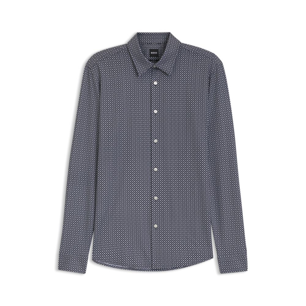 Camisa de corte ajustado con estampado