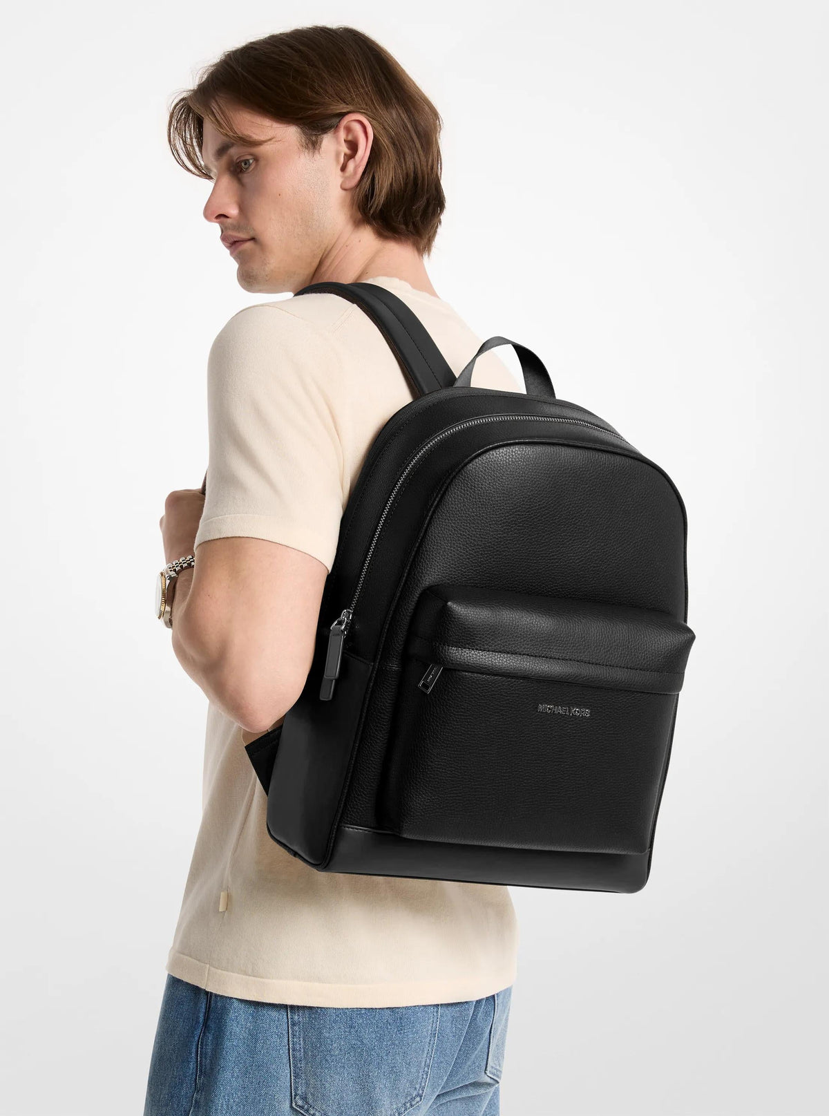 Morral de cuero