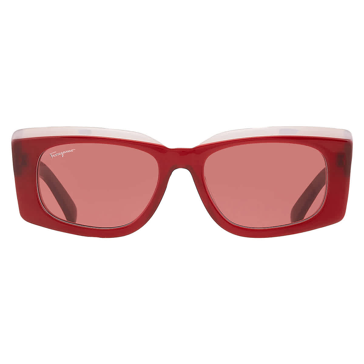 Gafas de sol de mujer color vinotinto