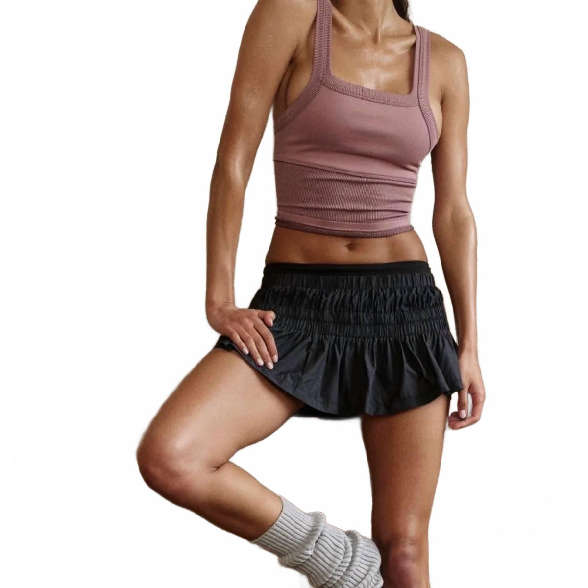 Falda pantalón color negro