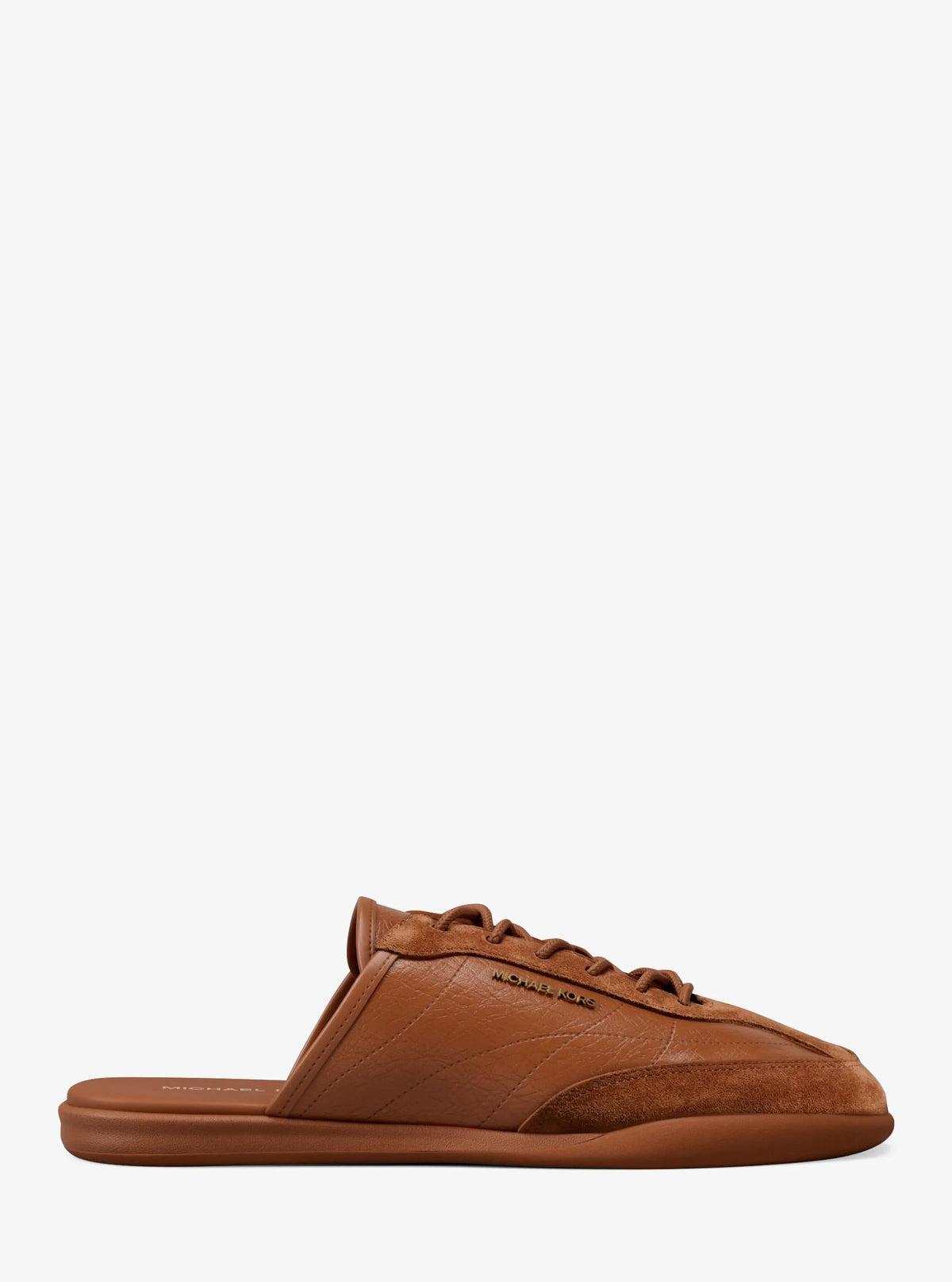 Zapatos destalonados de cuero