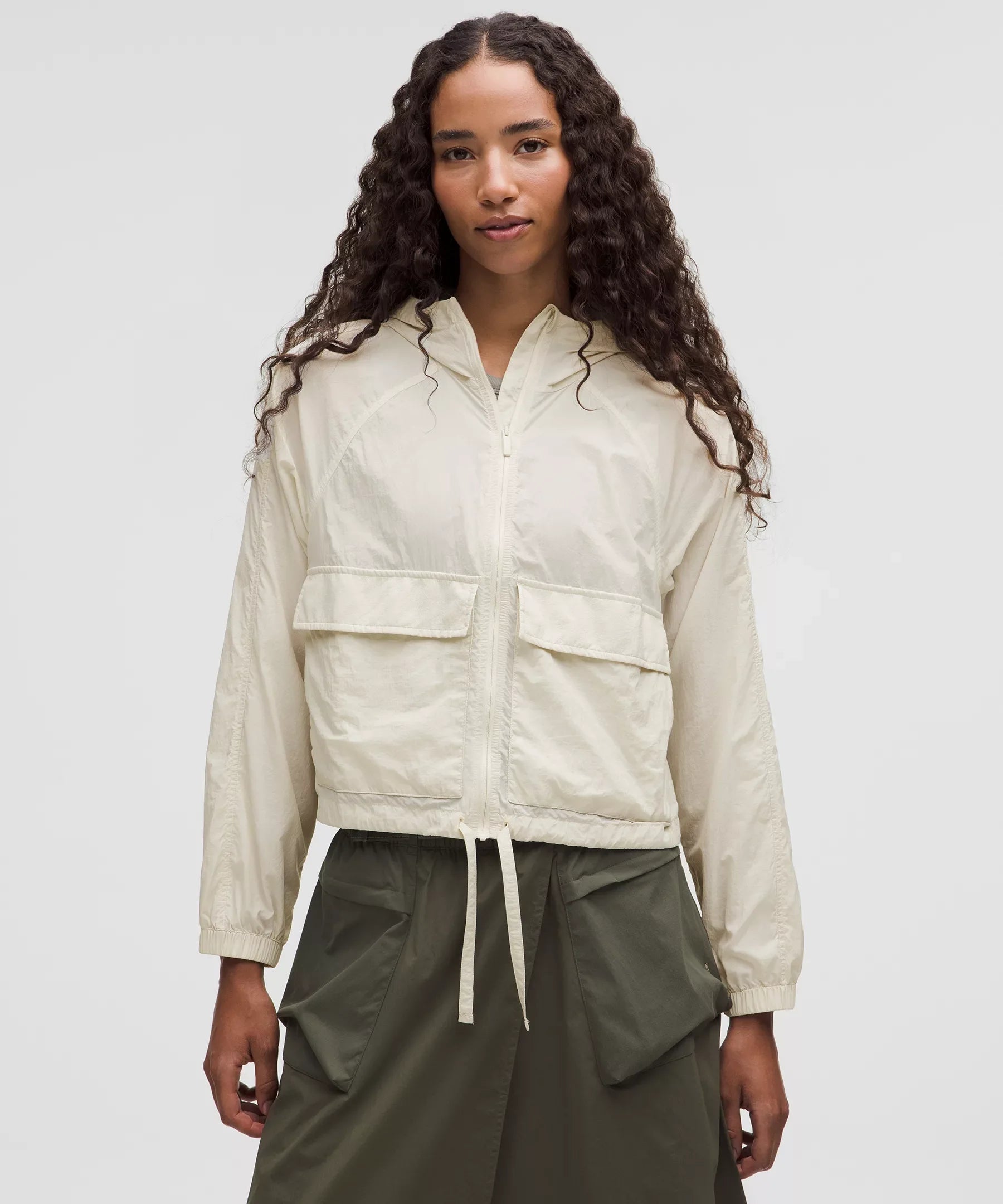 Chaqueta de corte amplio