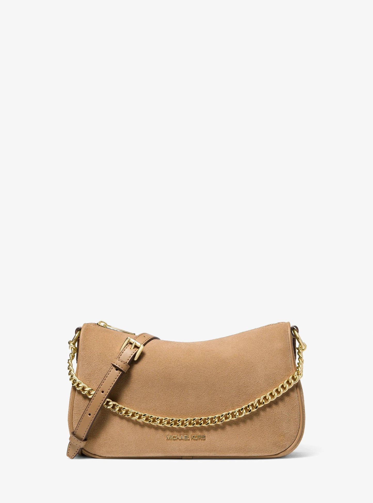 Bolso cruzado de gamuza
