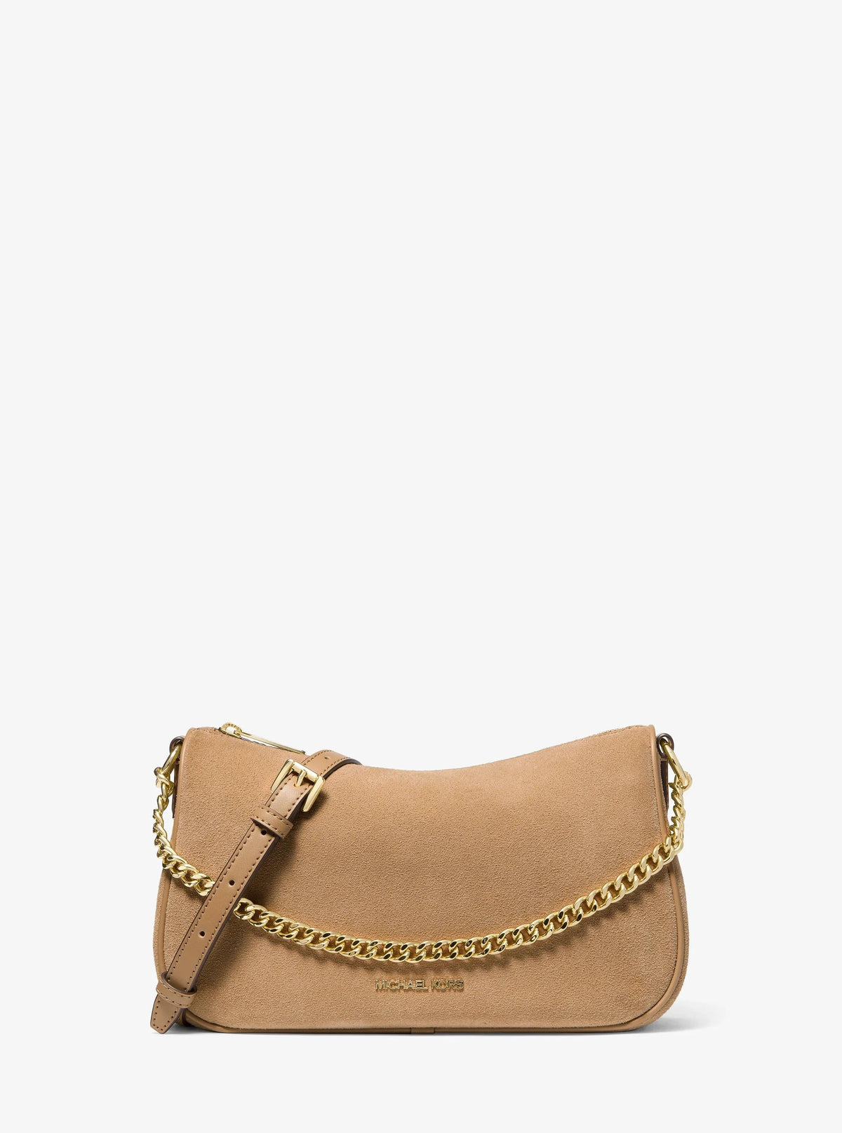 Bolso cruzado de gamuza