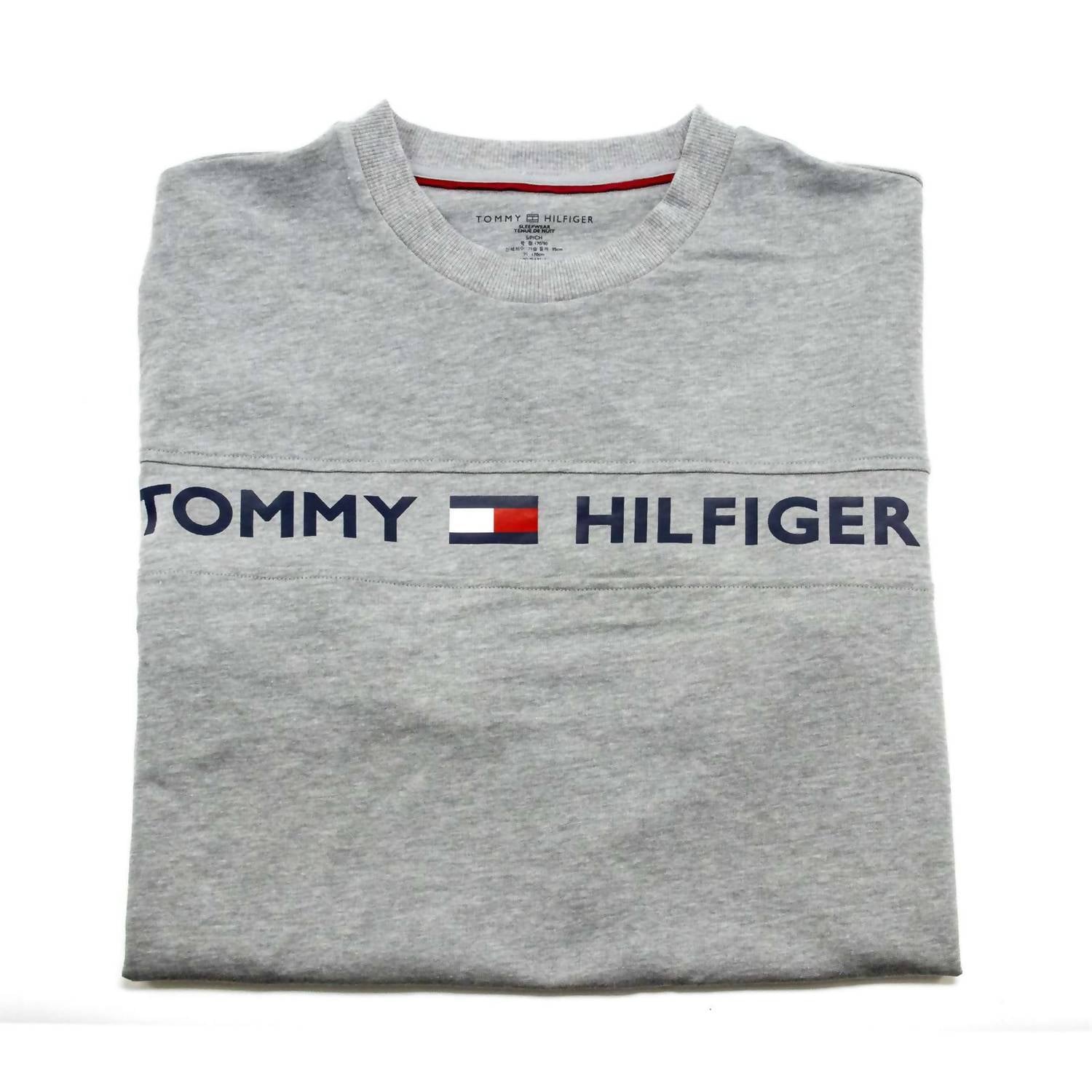 Camiseta de hombre de manga larga color gris