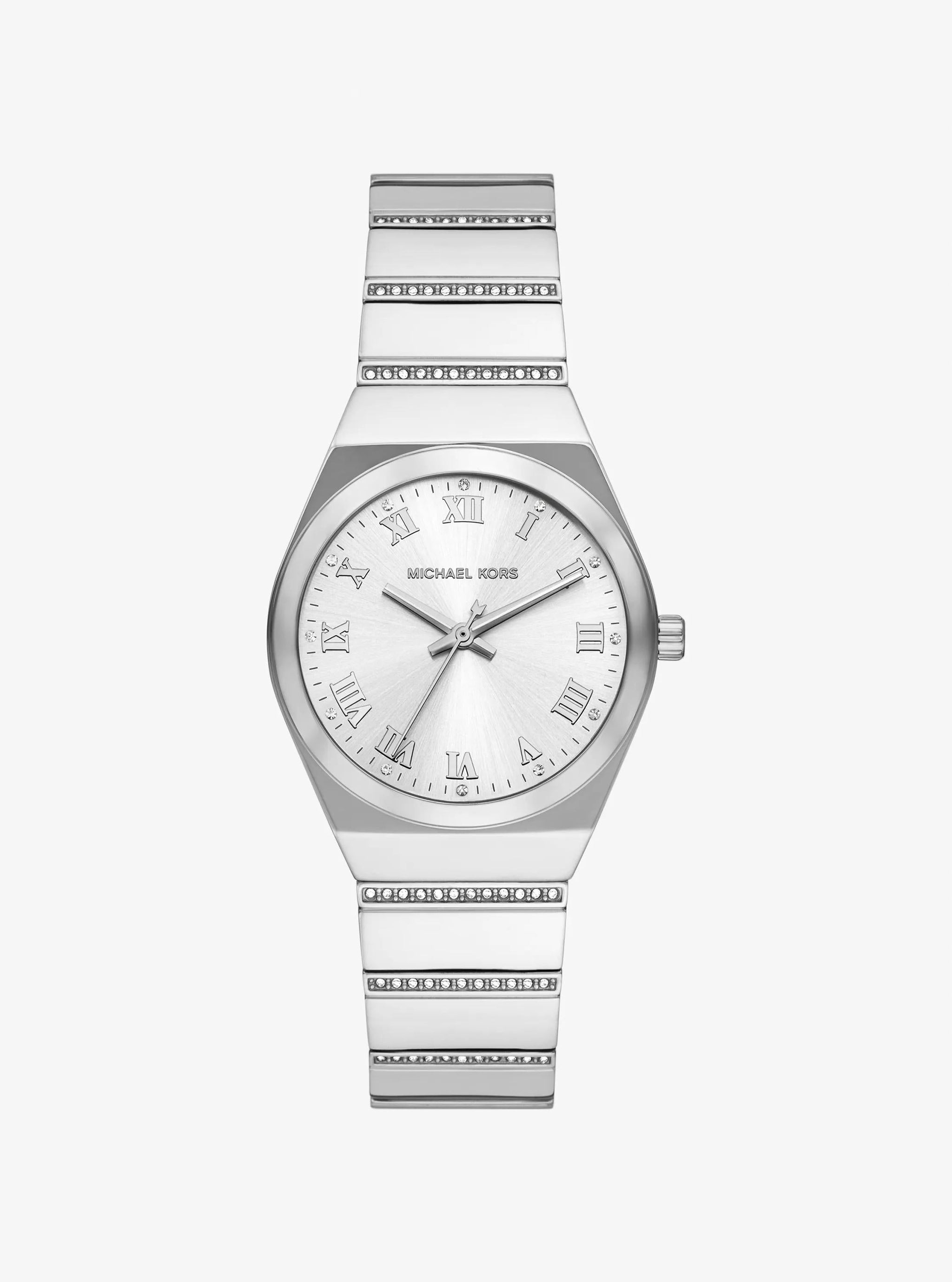 Reloj color plateado