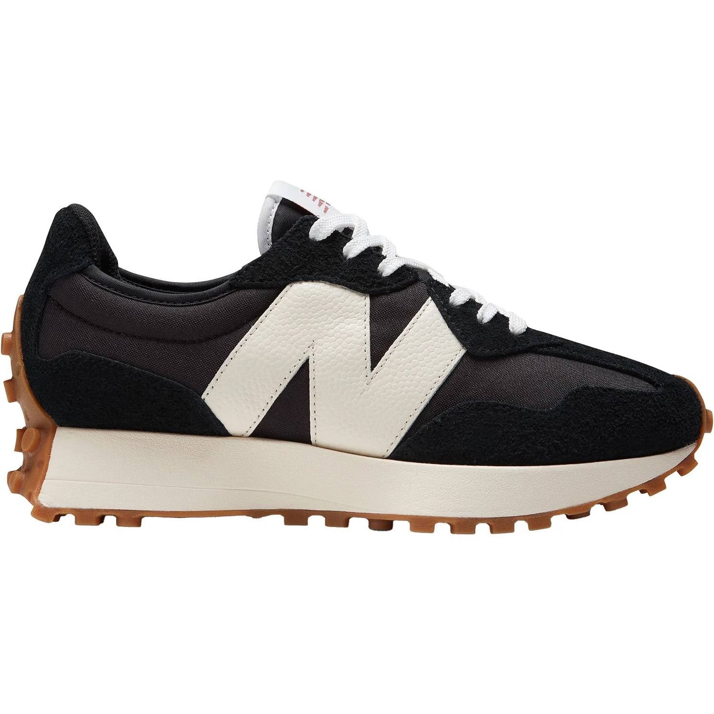 Zapatos de mujer de gamuza color negro y blanco