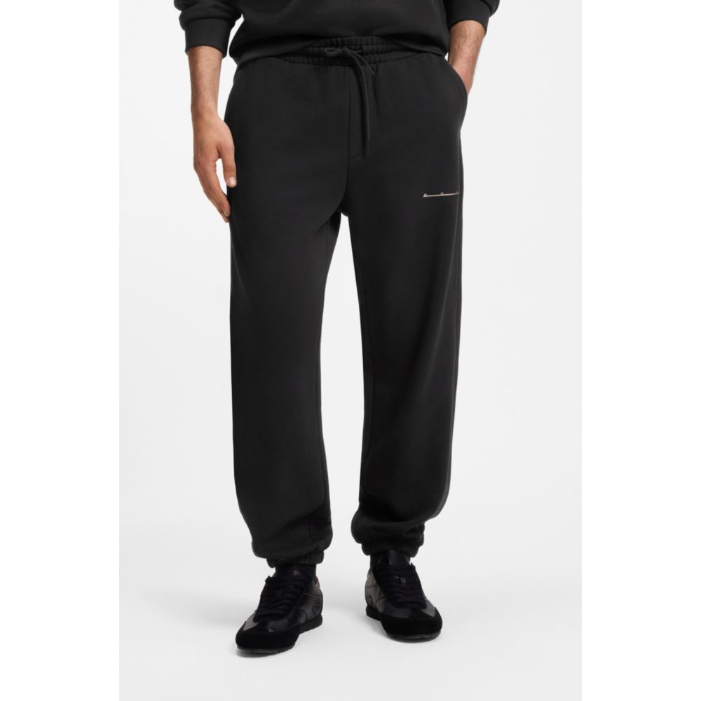 Pantalón de algodón de corte amplio