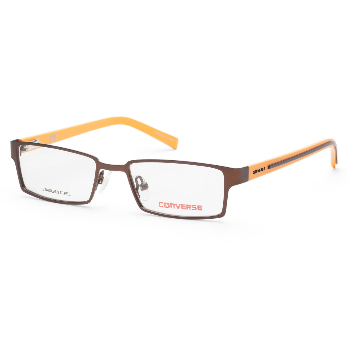 Montura para gafas unisex 47 mm color café