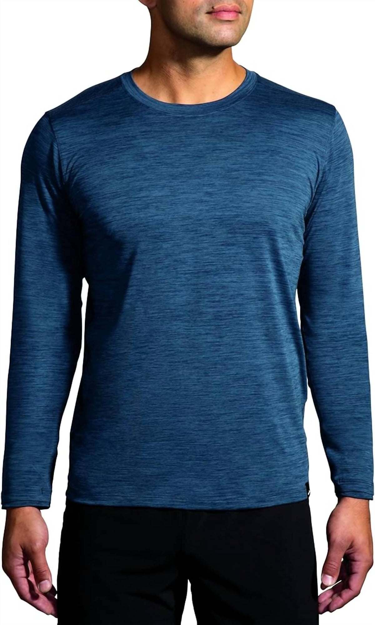 Camiseta de manga larga color azul