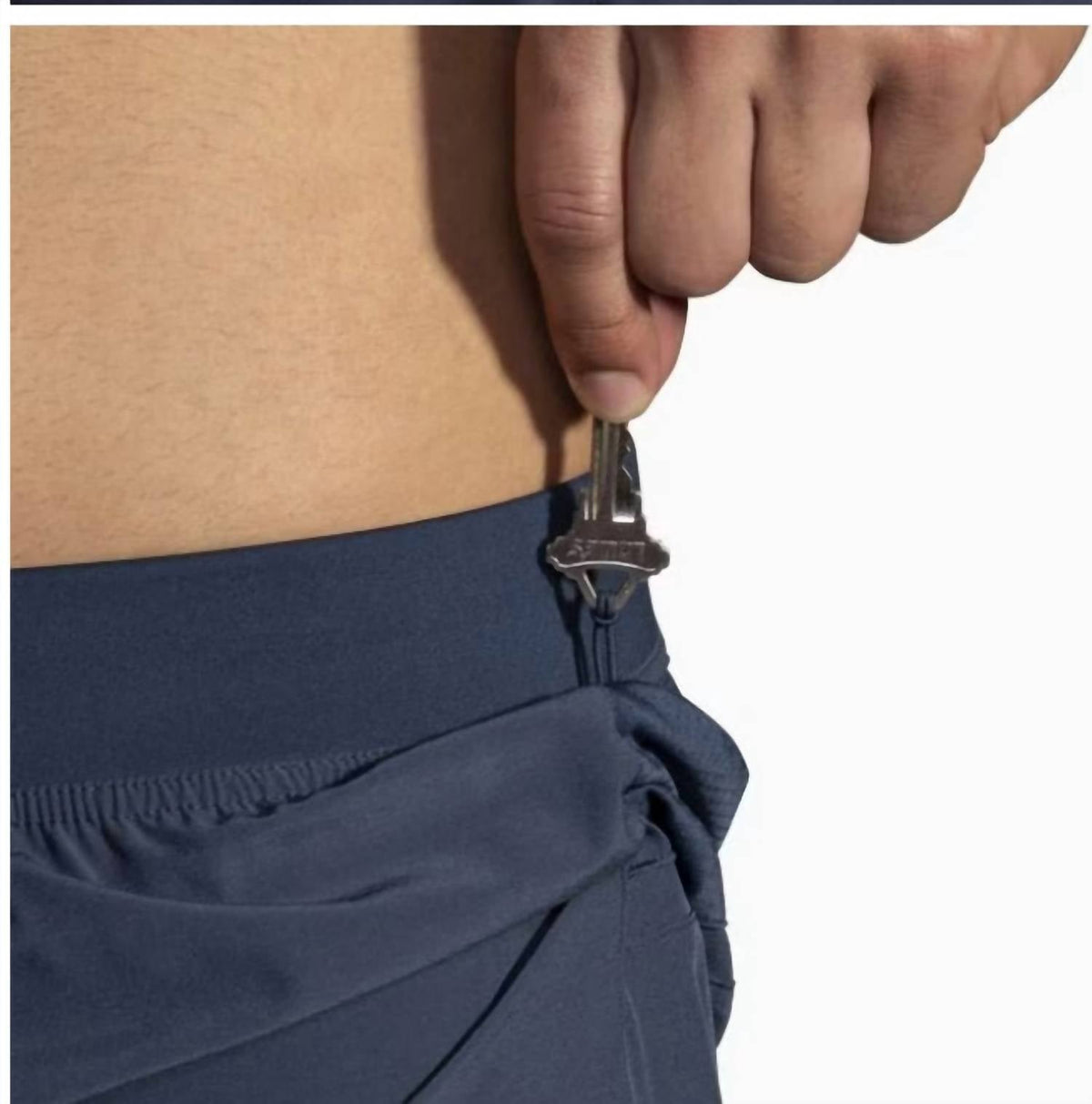 Short color azul