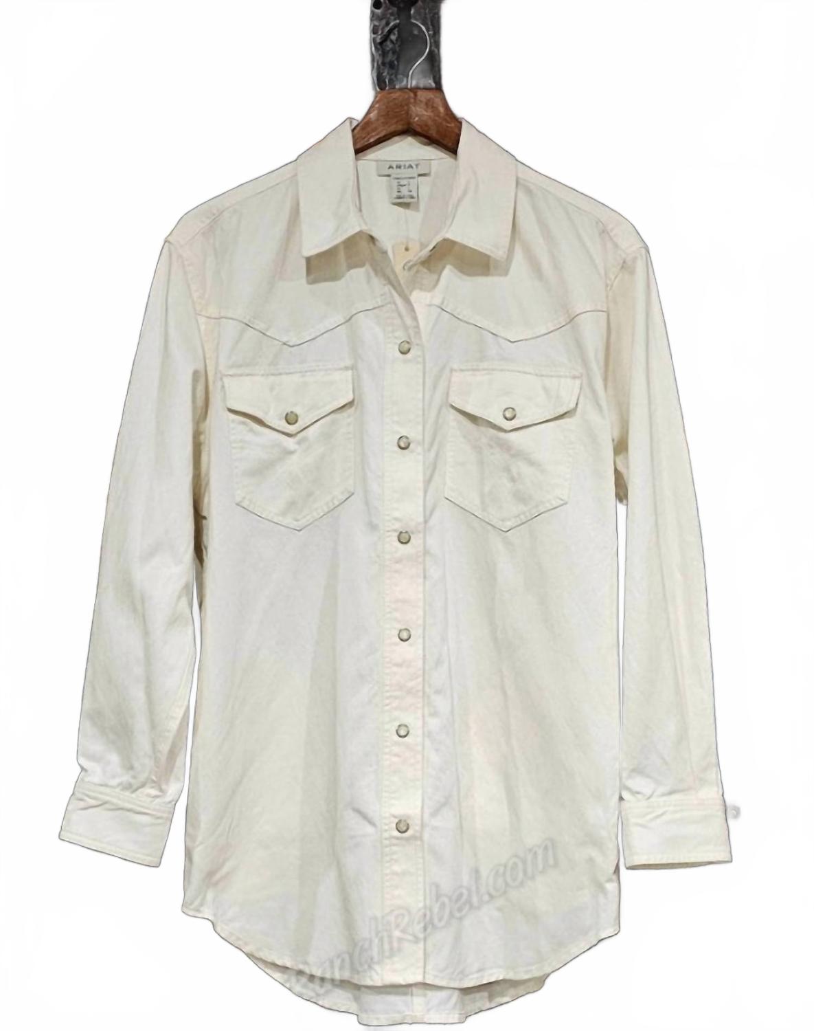 Sobrecamisa color beige