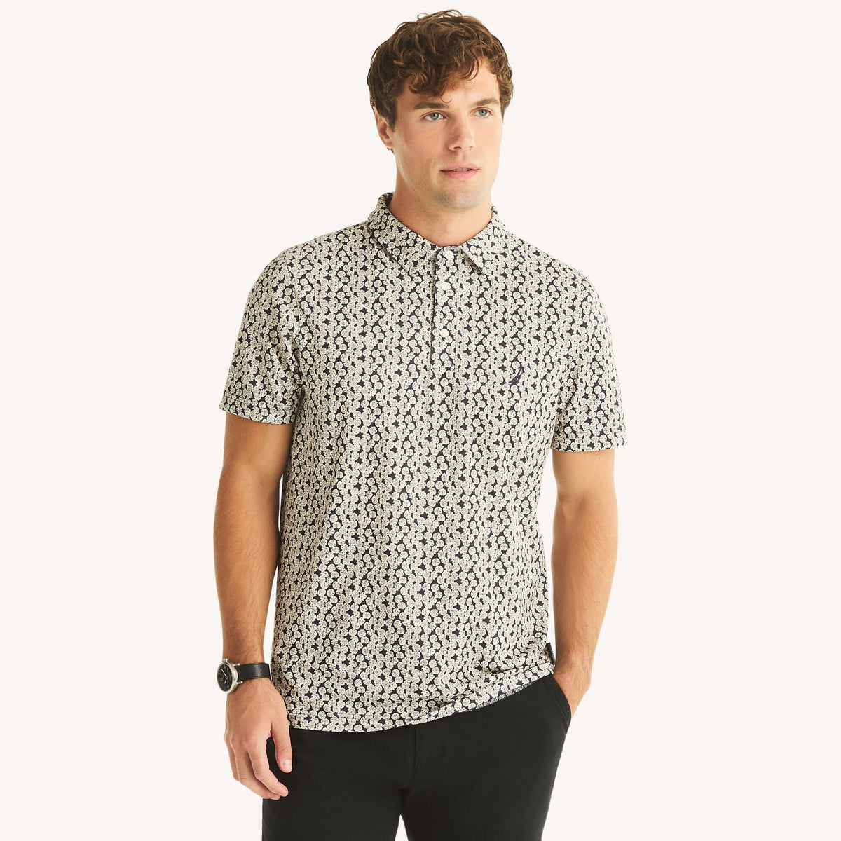 Polo de hombre con estampado