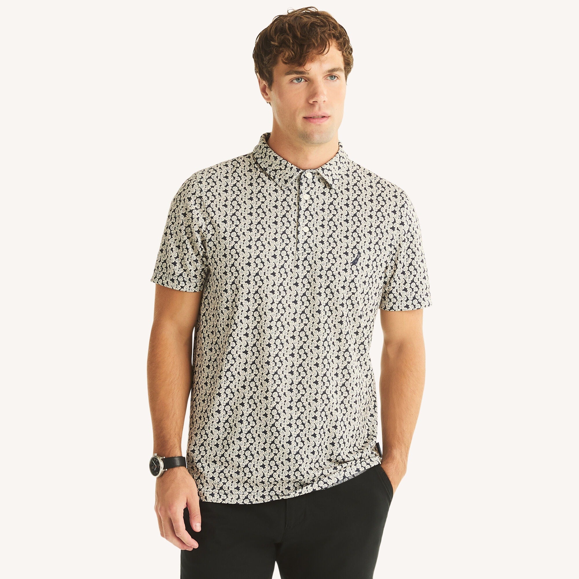 Polo de hombre con estampado