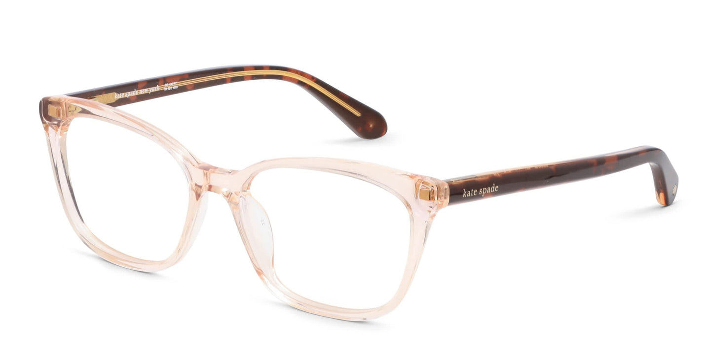Montura para gafas de mujer 54 mm color rosado