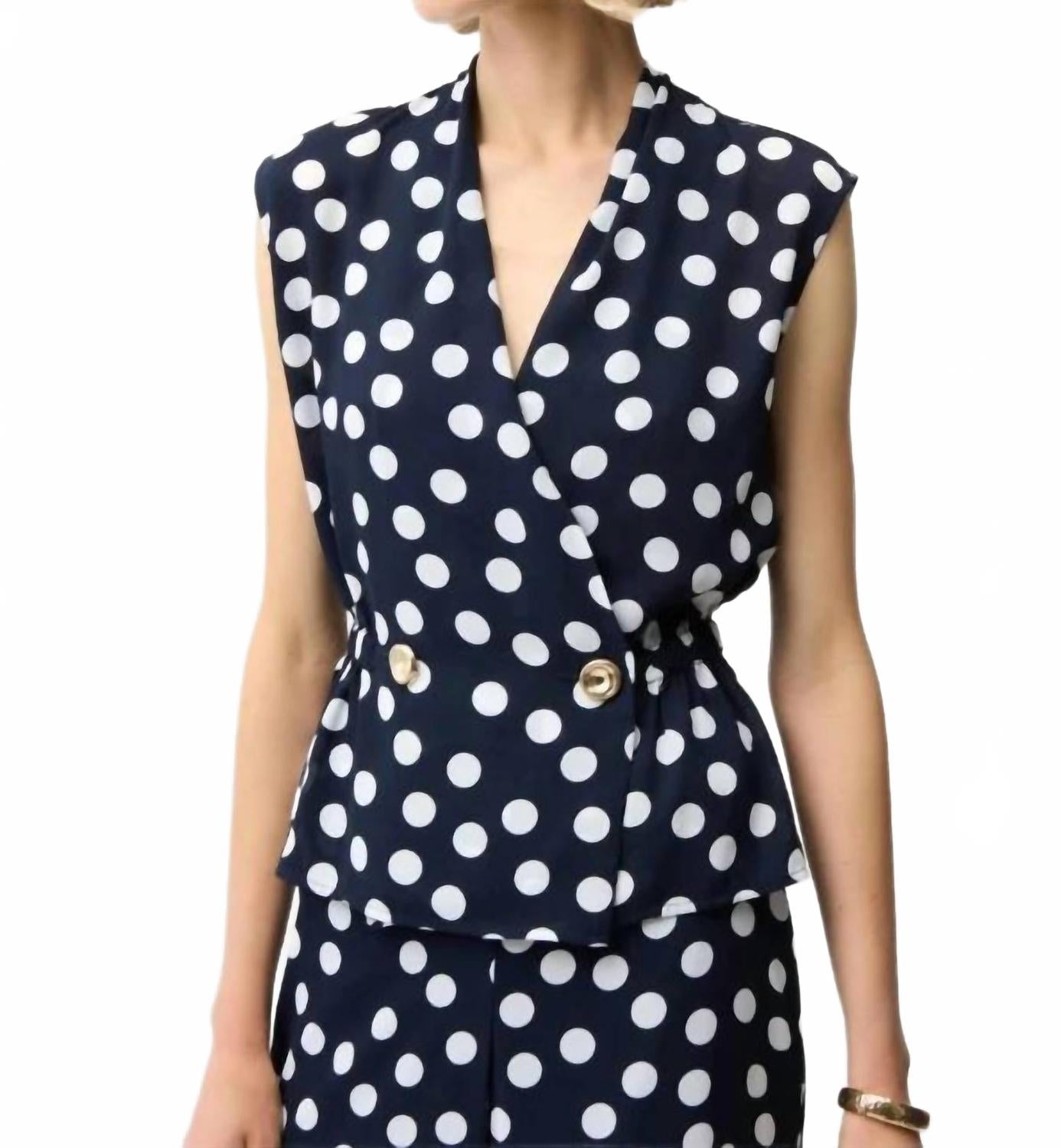 Blusa de lunares