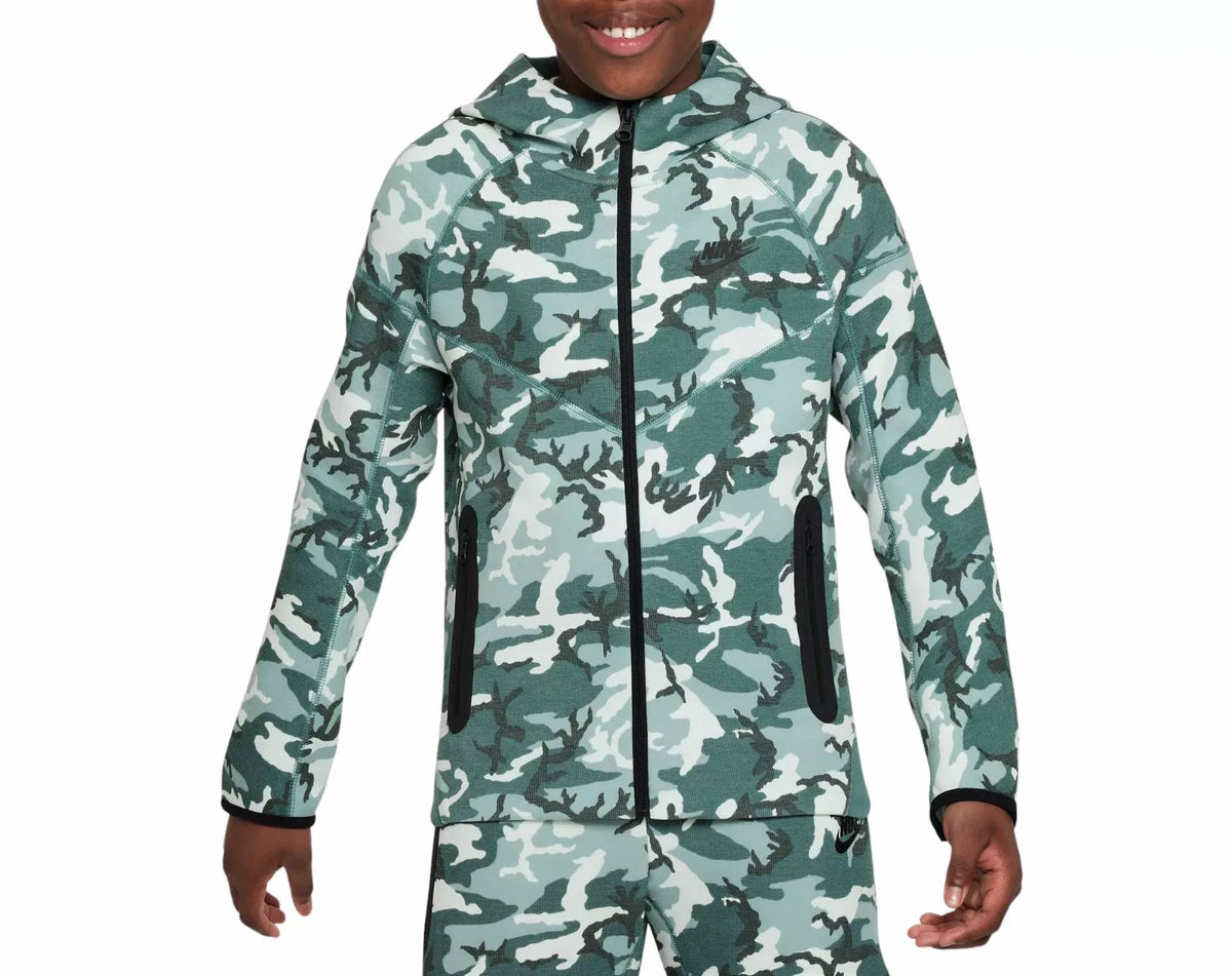 Chaqueta infantil color verde