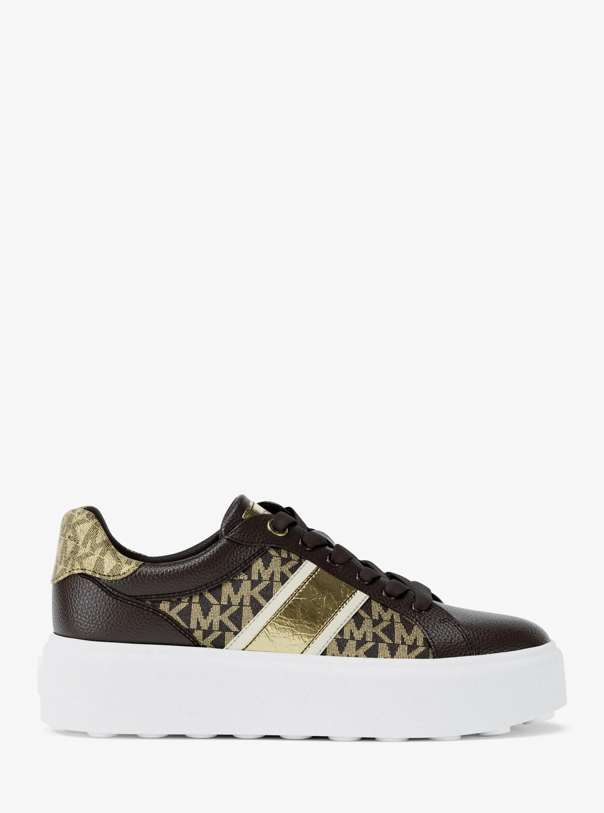 Tenis a rayas con plataforma