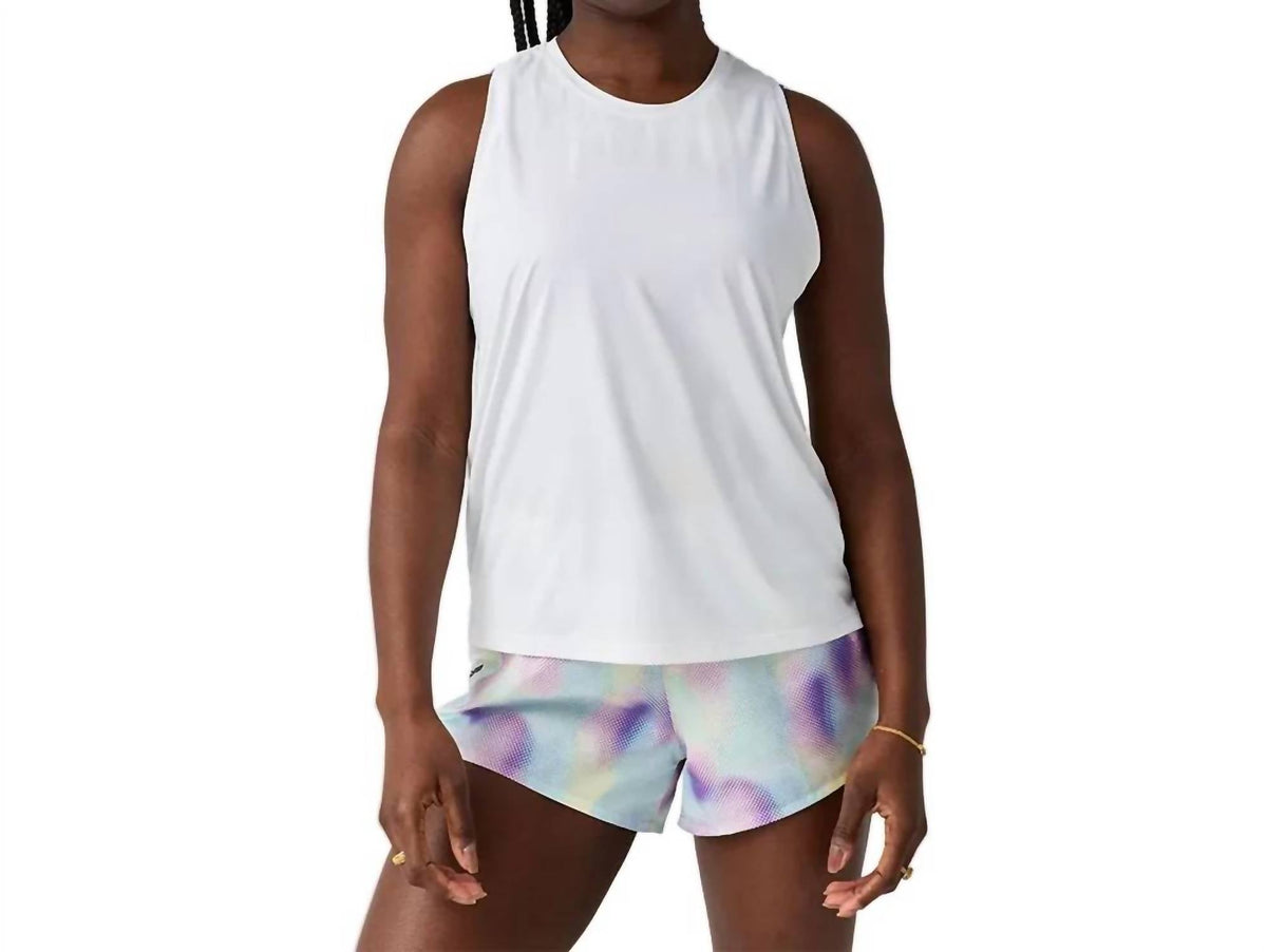 Camiseta sin mangas color blanco