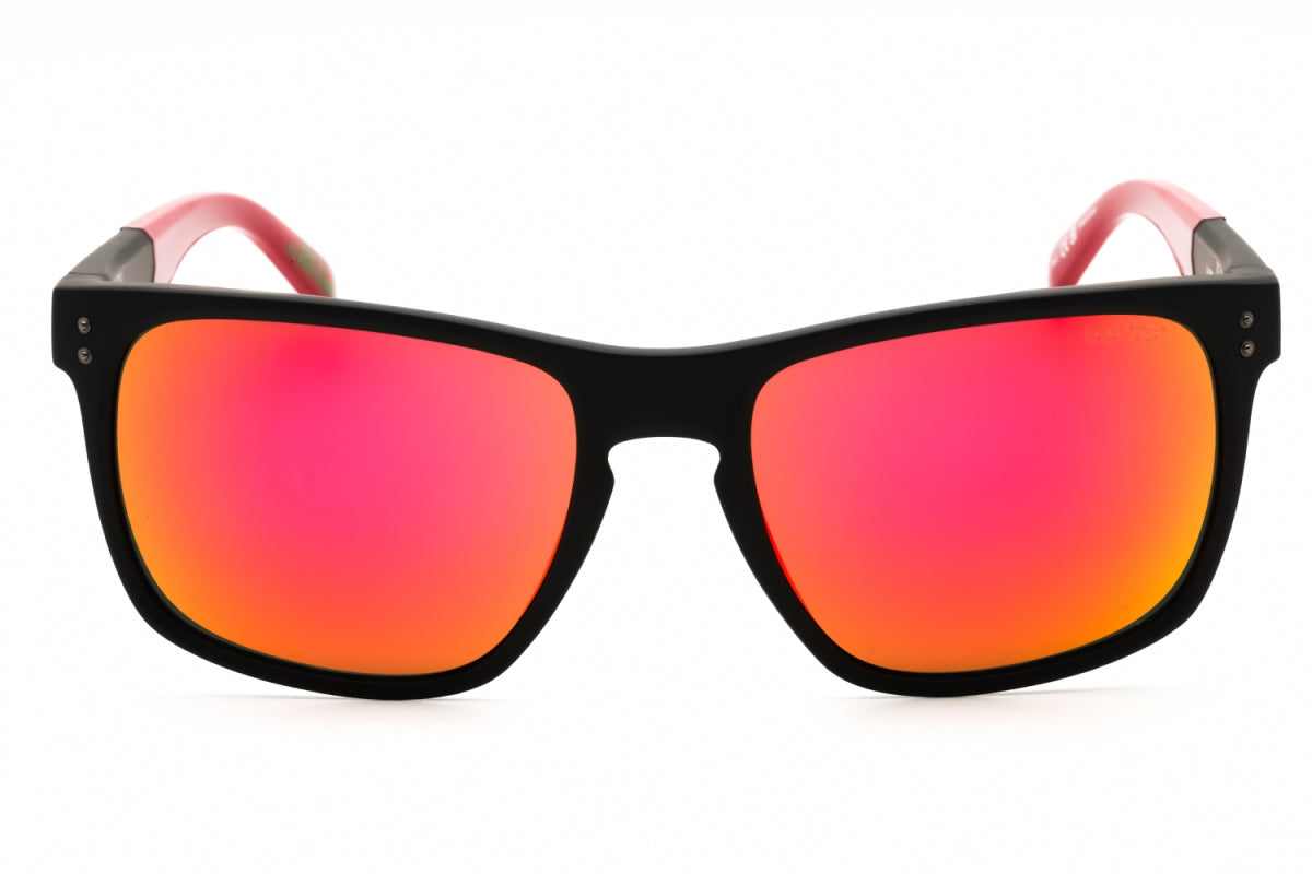 Gafas color negro y rojo
