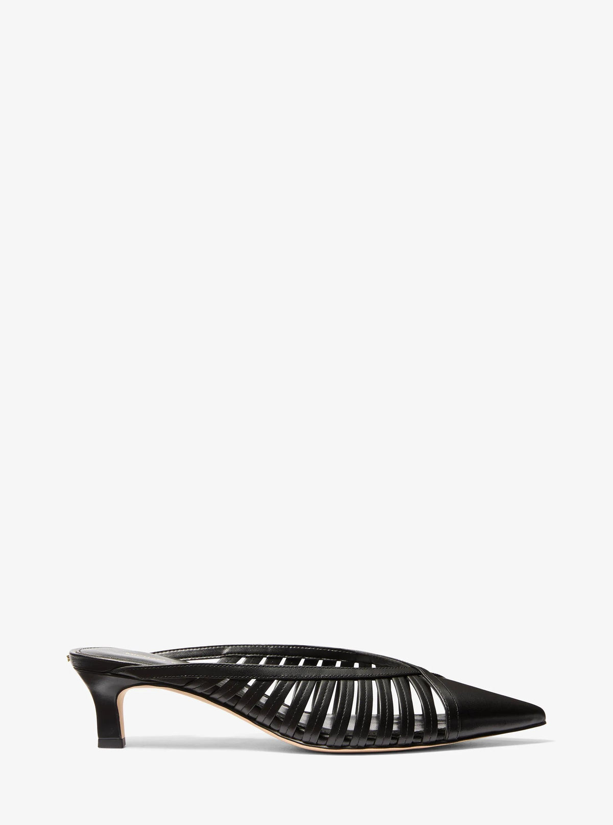 Zapatos destalonados de cuero