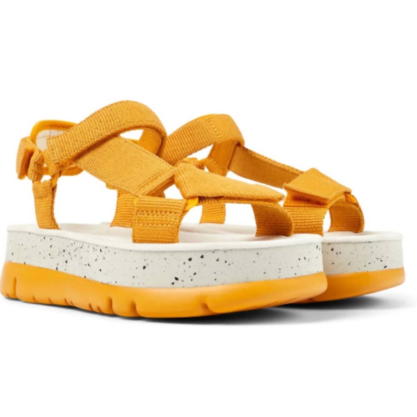 Sandalias de mujer color naranja