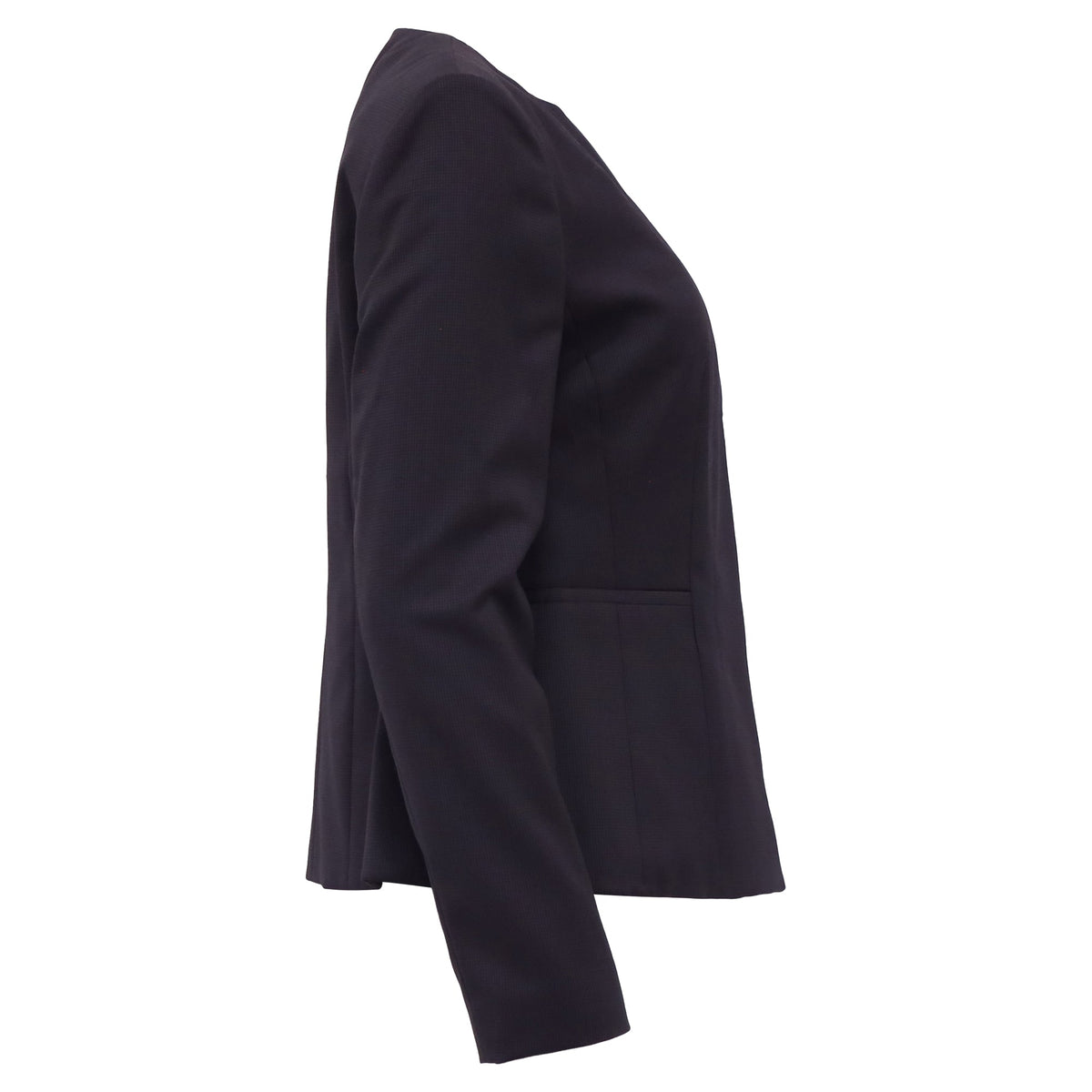 Blazer de lana color negro