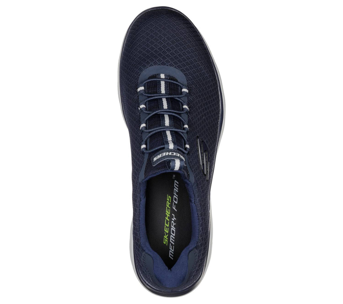 Tenis de hombre sin cordones color azul marino