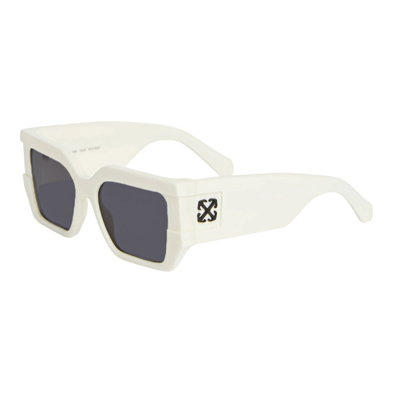Gafas color gris oscuro y blanco