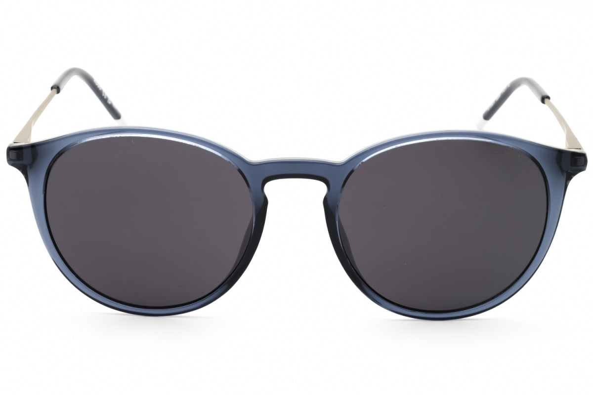 Gafas color azul y gris y plateado
