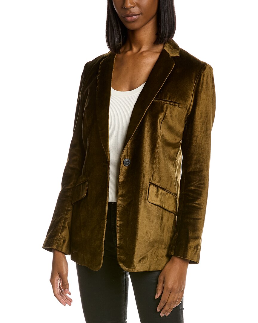 Blazer de terciopelo
