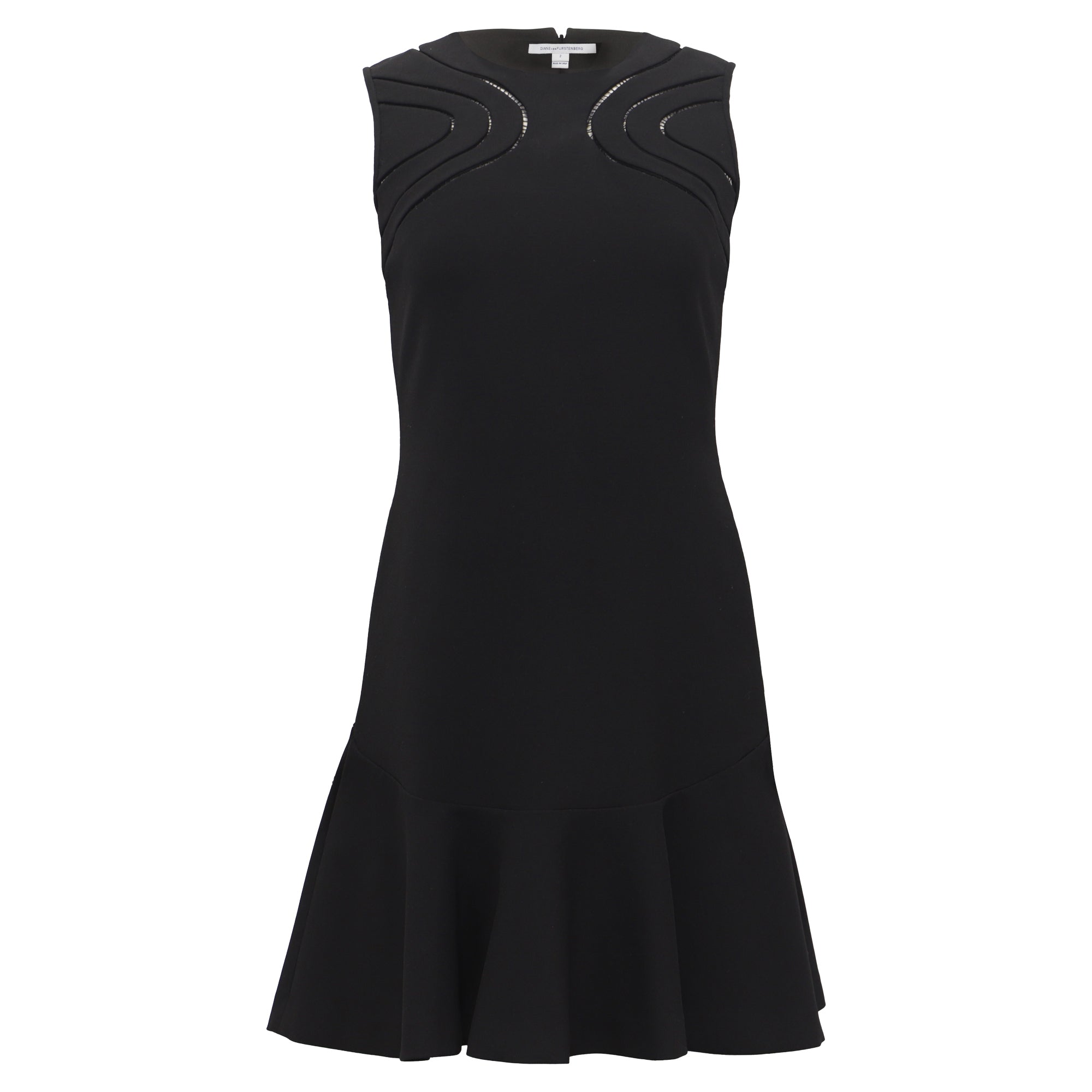 Vestido corto color negro