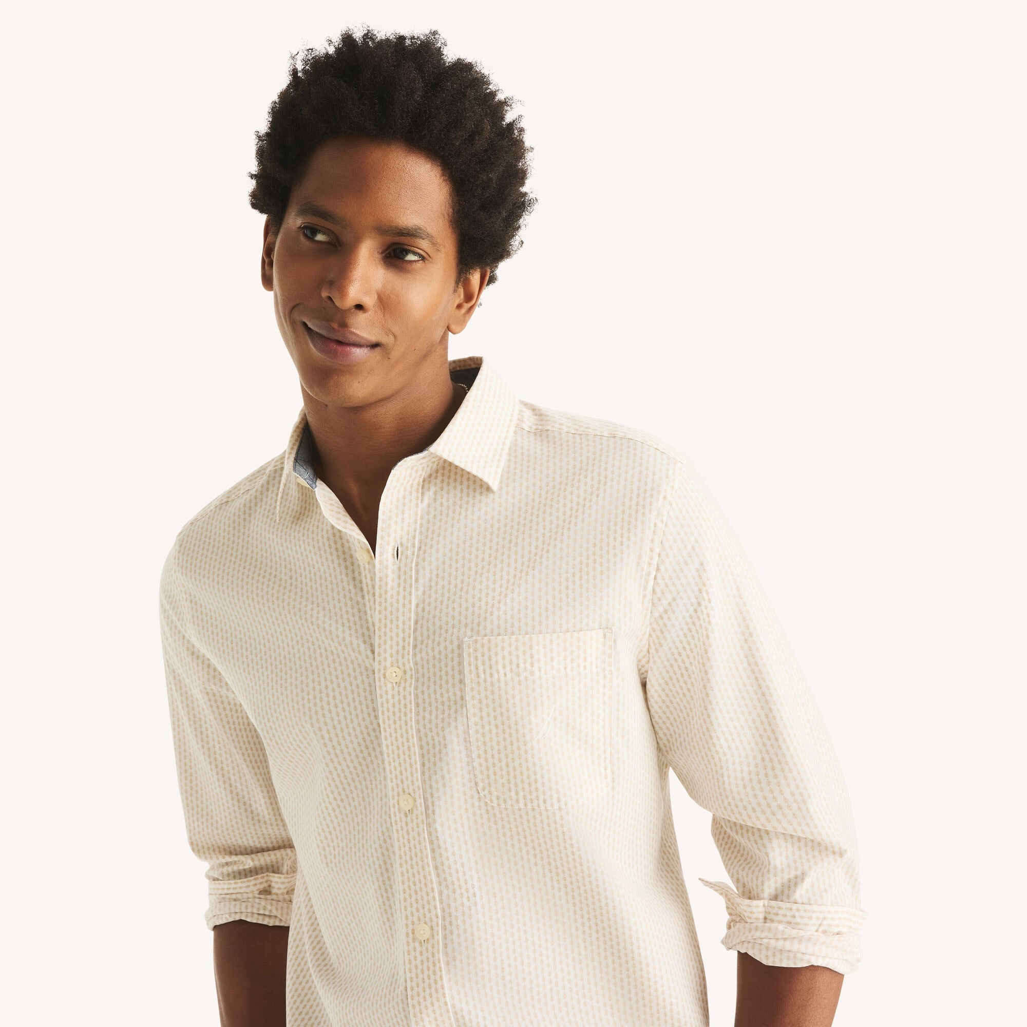 Camisa de hombre con estampado
