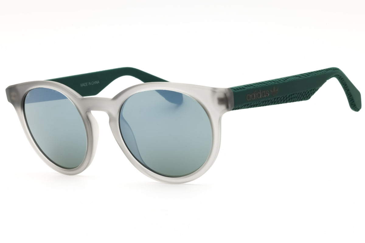 Gafas color gris y verde