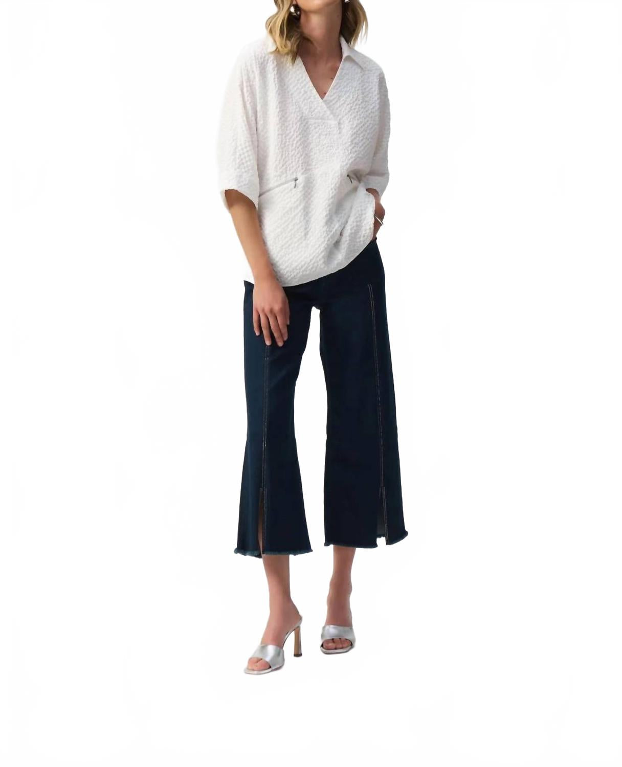 Top color blanco