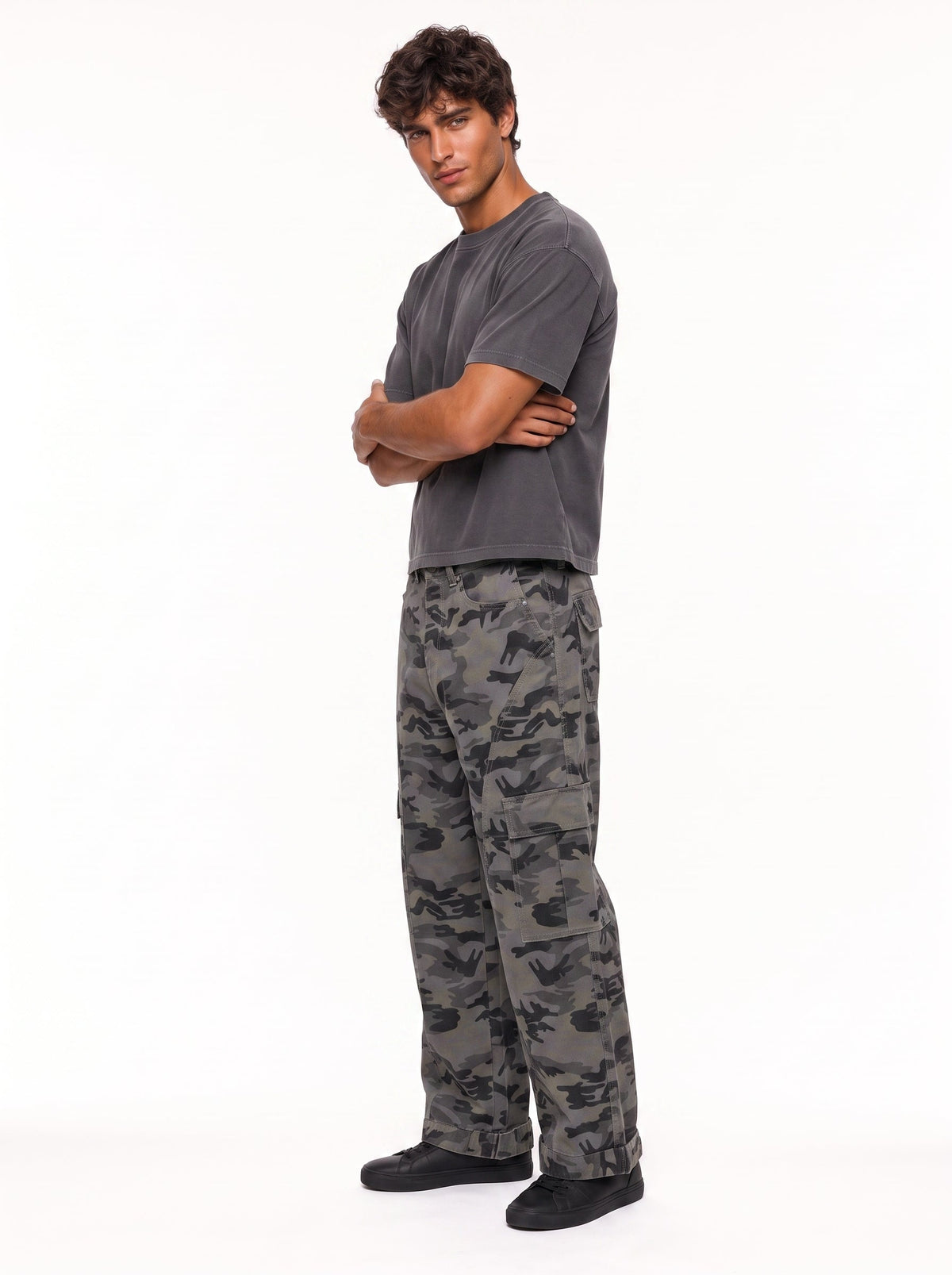 Pantalón de pierna ancha