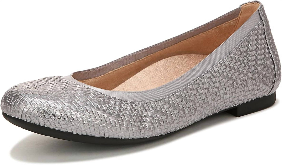 Sandalias color plateado