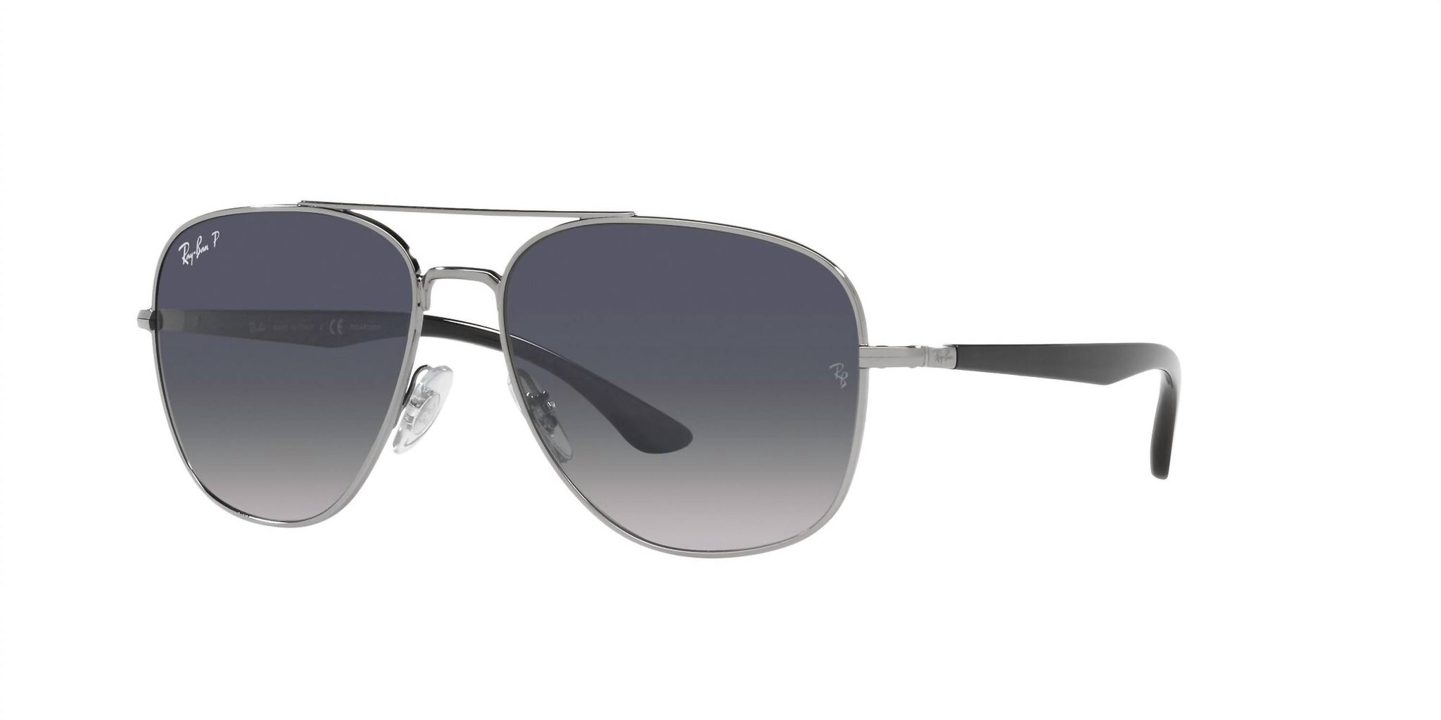Gafas de sol unisex con lentes polarizados color azul y gris