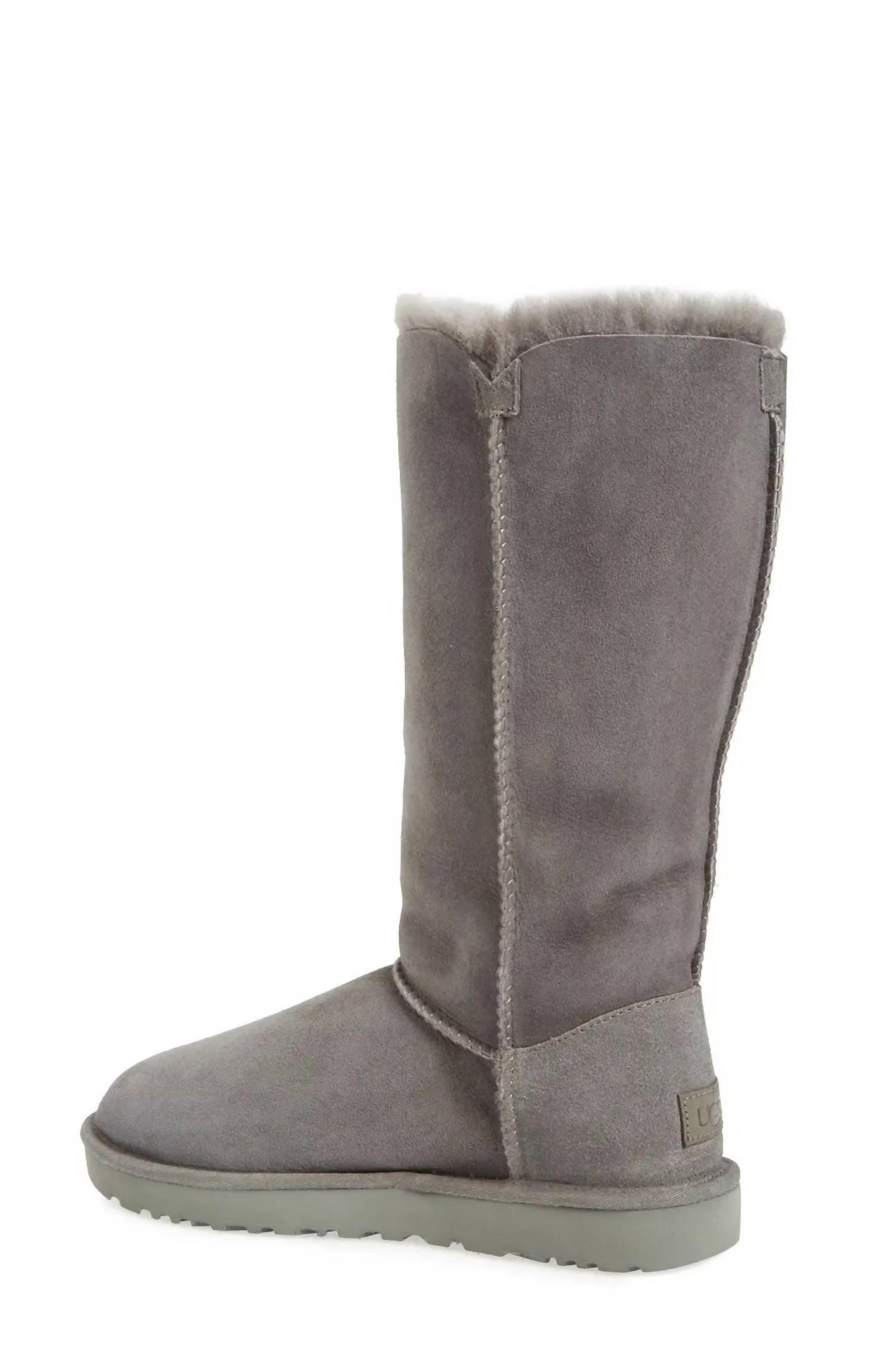 Botas de mujer color gris