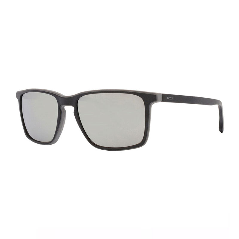 Gafas color negro y gris y plateado