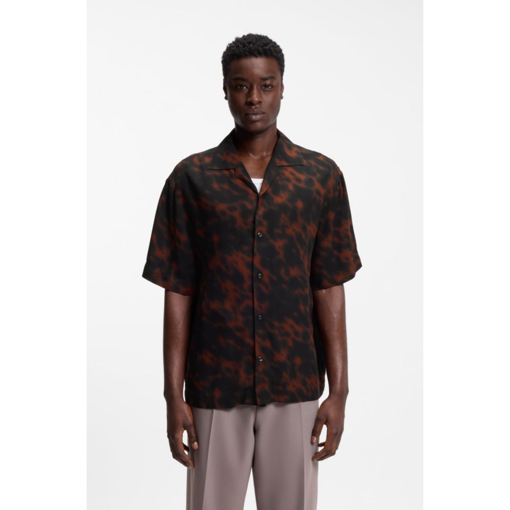 Camisa de corte amplio