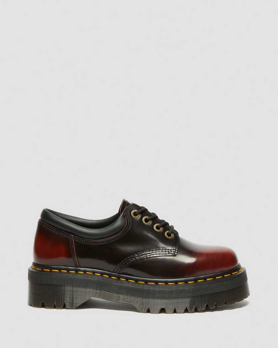 Zapatos de cuero con plataforma